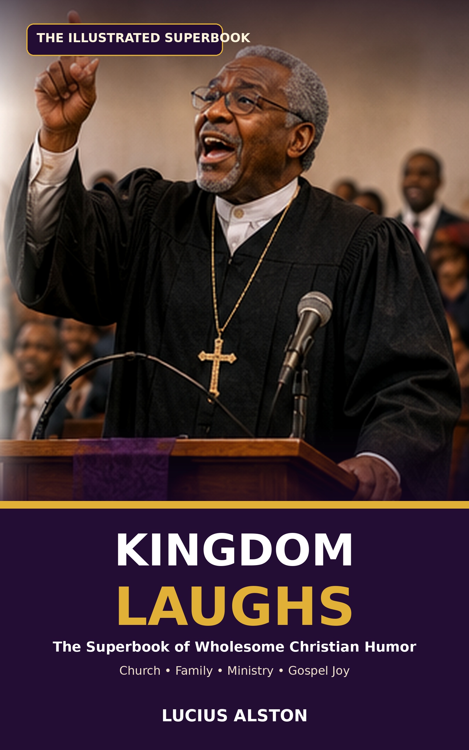Kingdom Laughs: The Superbook of Wholesome Christian Humor by Lucius Alston